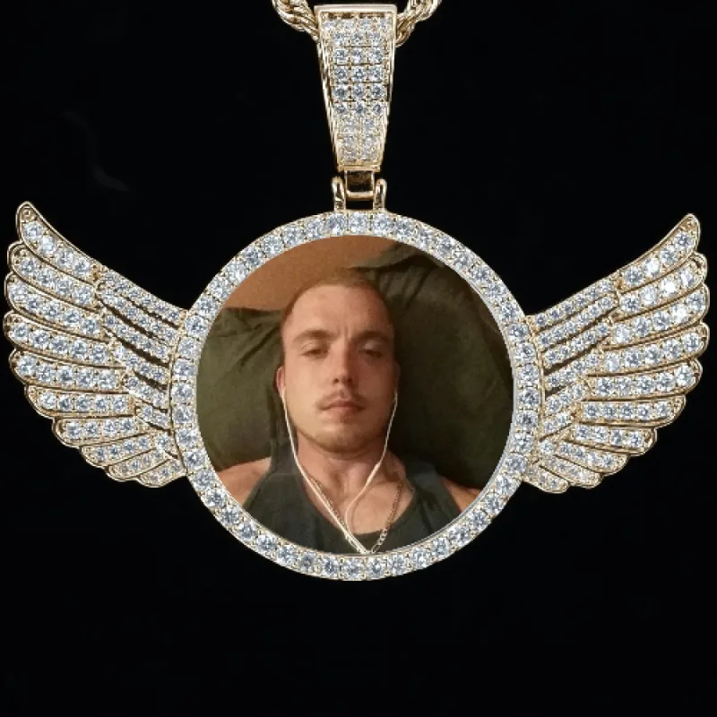 CUSTOM PICTURE PENDANT STYLE-4 sold by The GUU Shop