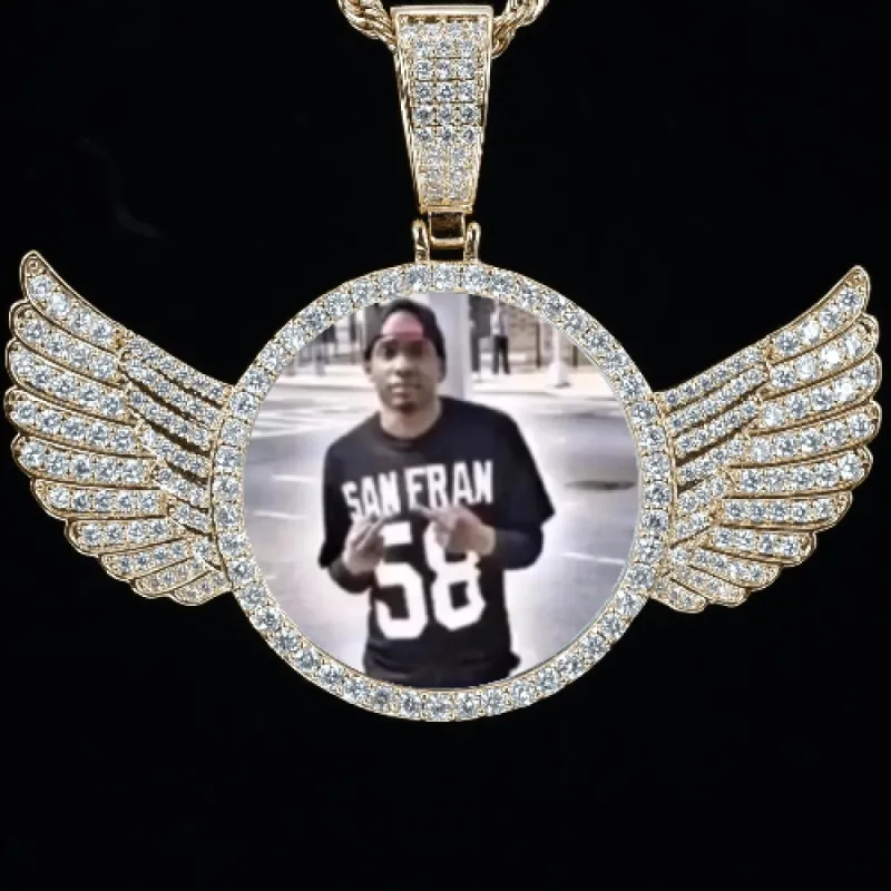 CUSTOM PICTURE PENDANT STYLE-4 sold by The GUU Shop