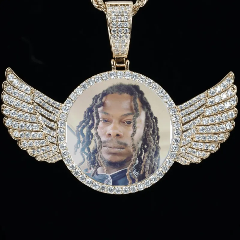 CUSTOM PICTURE PENDANT STYLE-4 sold by The GUU Shop