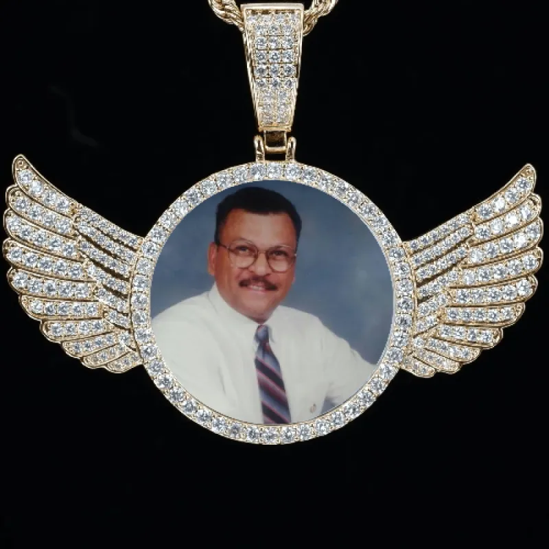 CUSTOM PICTURE PENDANT STYLE-4 sold by The GUU Shop