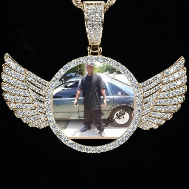 CUSTOM PICTURE PENDANT STYLE-4 sold by The GUU Shop