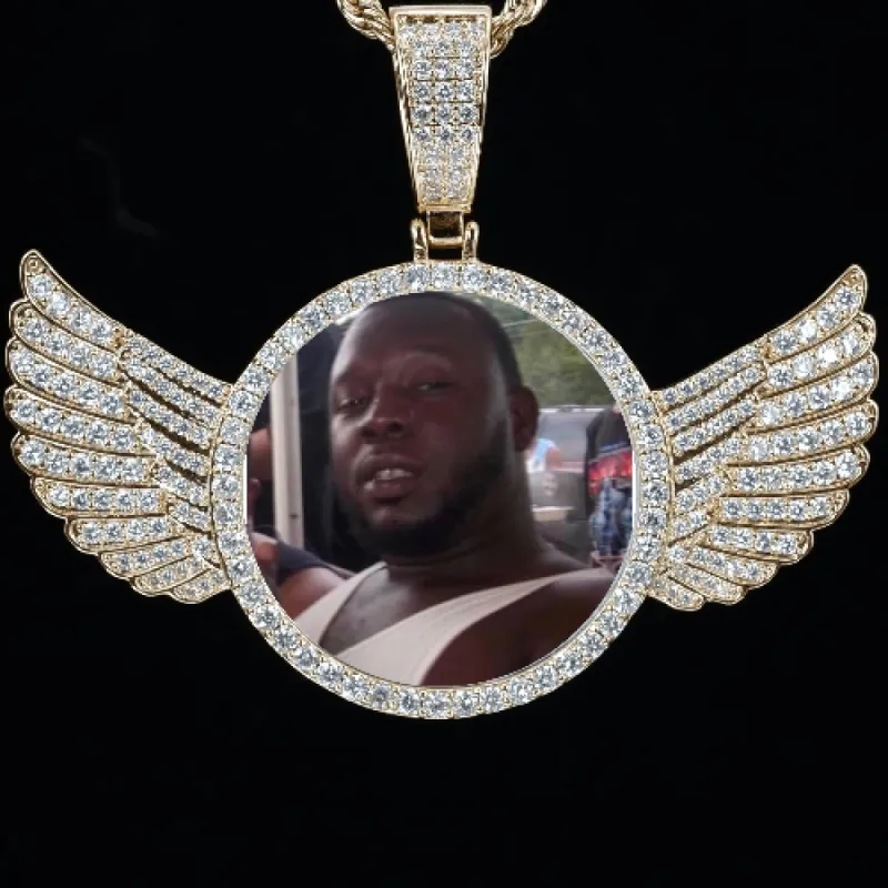 CUSTOM PICTURE PENDANT STYLE-4 sold by The GUU Shop