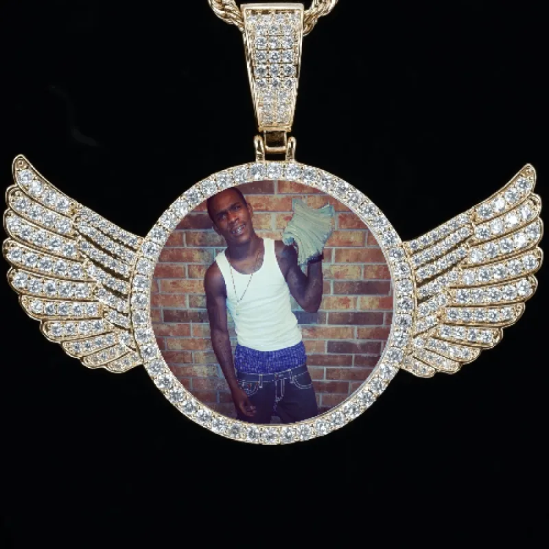 CUSTOM PICTURE PENDANT STYLE-4 sold by The GUU Shop