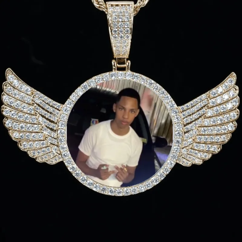 CUSTOM PICTURE PENDANT STYLE-4 sold by The GUU Shop