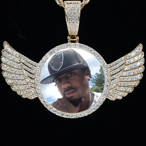 CUSTOM PICTURE PENDANT STYLE-4 sold by The GUU Shop