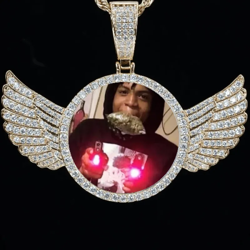 CUSTOM PICTURE PENDANT STYLE-4 sold by The GUU Shop