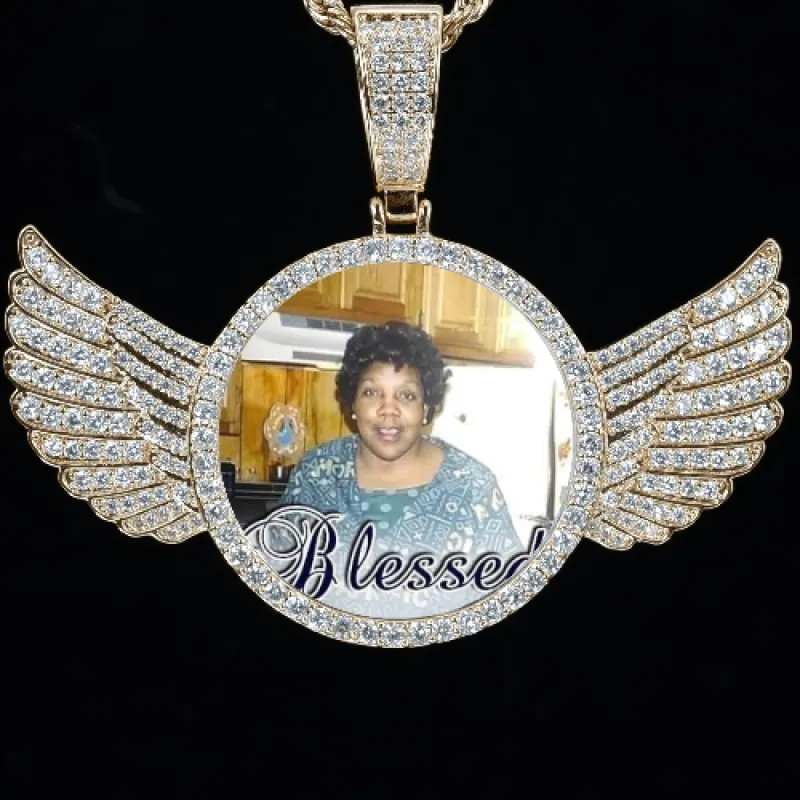 CUSTOM PICTURE PENDANT STYLE-4 sold by The GUU Shop