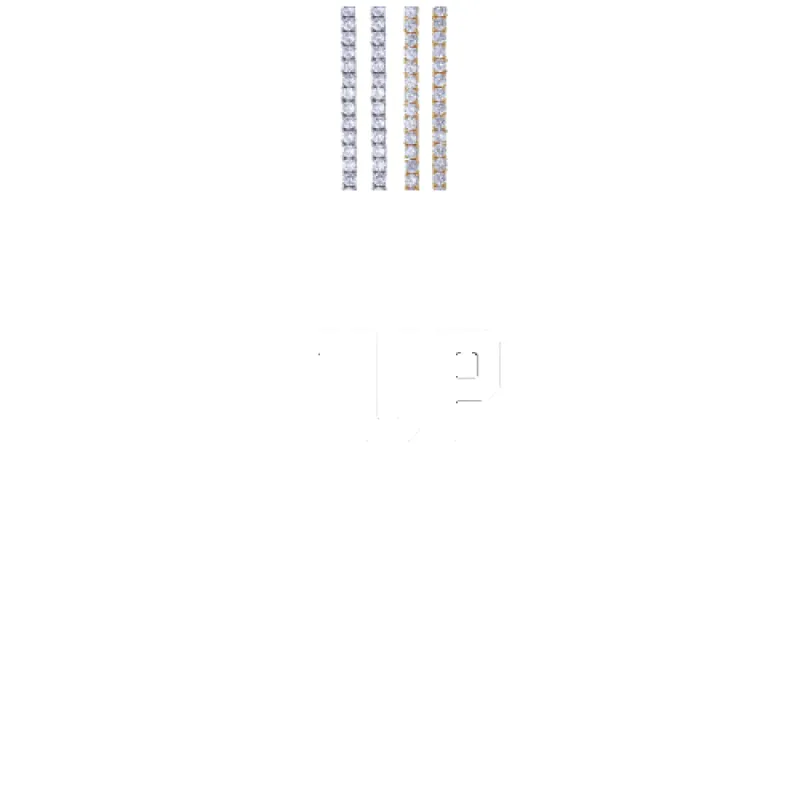 Custom Letters Baguette Two Layer Necklace sold by The GUU Shop