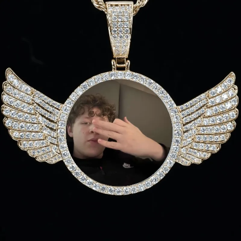 CUSTOM PICTURE PENDANT STYLE-4 sold by The GUU Shop