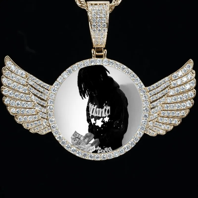 CUSTOM PICTURE PENDANT STYLE-4 sold by The GUU Shop