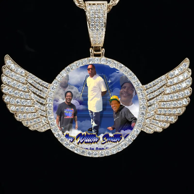 CUSTOM PICTURE PENDANT STYLE-4 sold by The GUU Shop