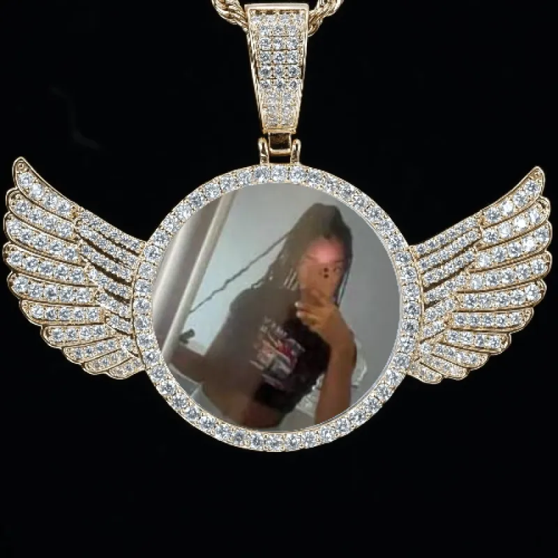 CUSTOM PICTURE PENDANT STYLE-4 sold by The GUU Shop