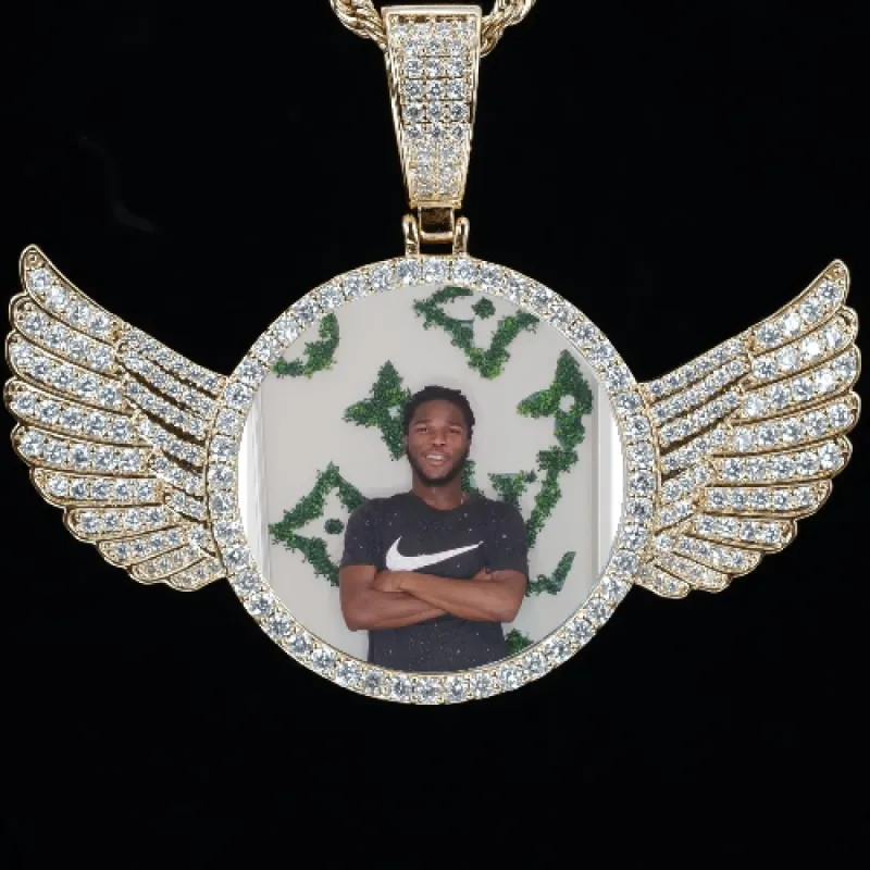 CUSTOM PICTURE PENDANT STYLE-4 sold by The GUU Shop