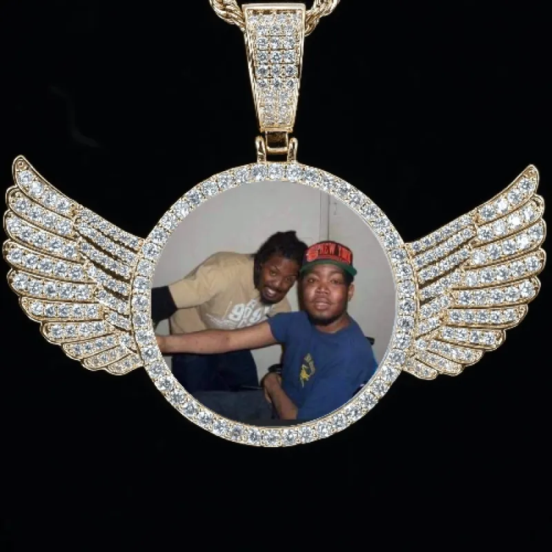 CUSTOM PICTURE PENDANT STYLE-4 sold by The GUU Shop