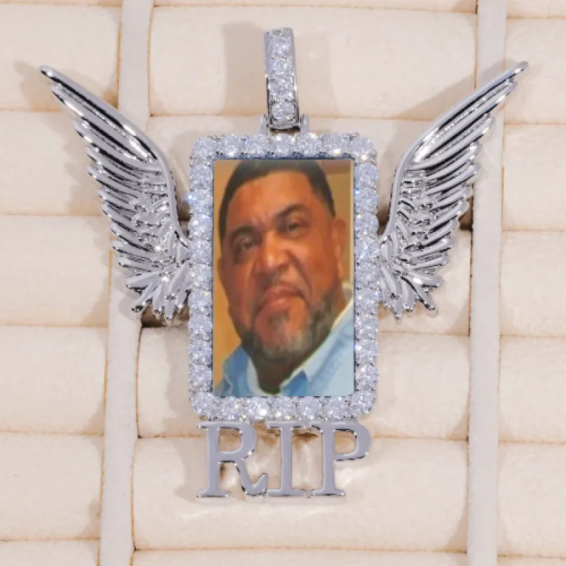 RIP WING 3D CUSTOM PICTURE PENDANT made by The GUU Shop