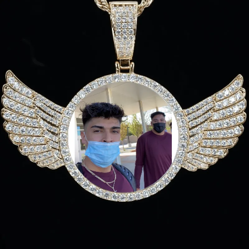 CUSTOM PICTURE PENDANT STYLE-4 sold by The GUU Shop