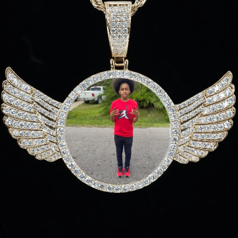 CUSTOM PICTURE PENDANT STYLE-4 sold by The GUU Shop