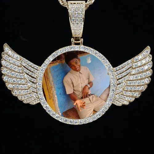 CUSTOM PICTURE PENDANT STYLE-4 sold by The GUU Shop