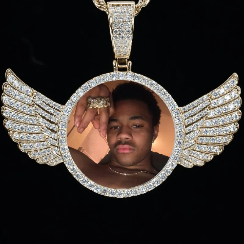 CUSTOM PICTURE PENDANT STYLE-4 sold by The GUU Shop