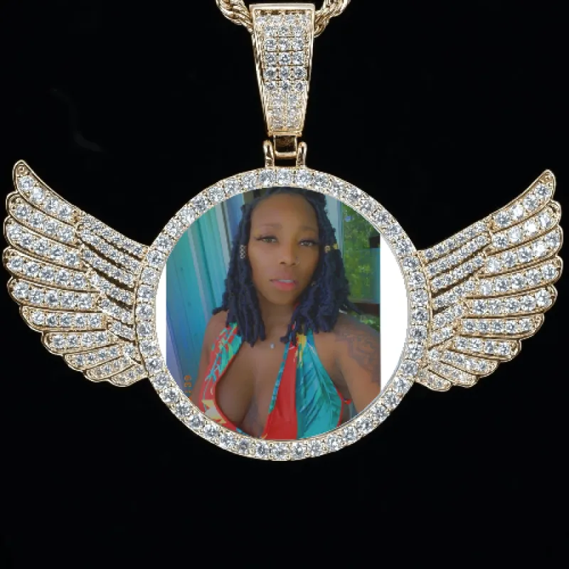 CUSTOM PICTURE PENDANT STYLE-4 sold by The GUU Shop