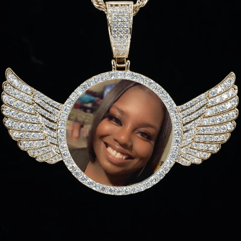 CUSTOM PICTURE PENDANT STYLE-4 sold by The GUU Shop