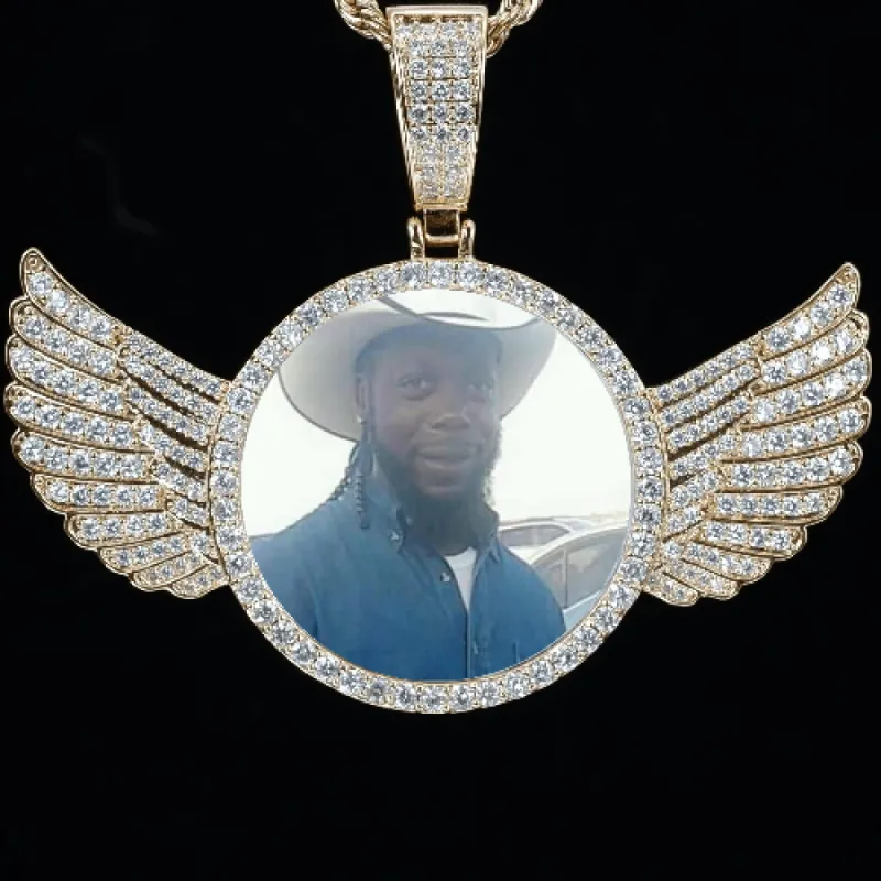 CUSTOM PICTURE PENDANT STYLE-4 sold by The GUU Shop