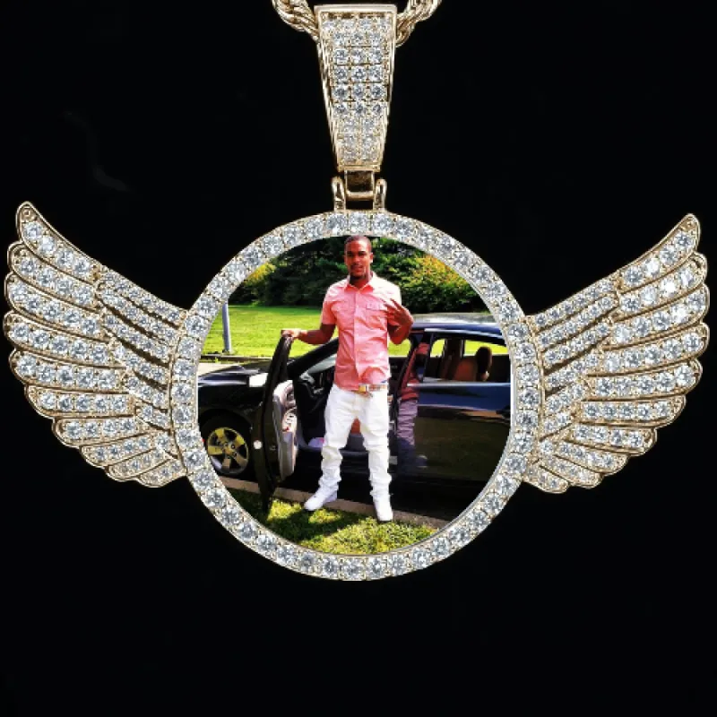 CUSTOM PICTURE PENDANT STYLE-4 sold by The GUU Shop