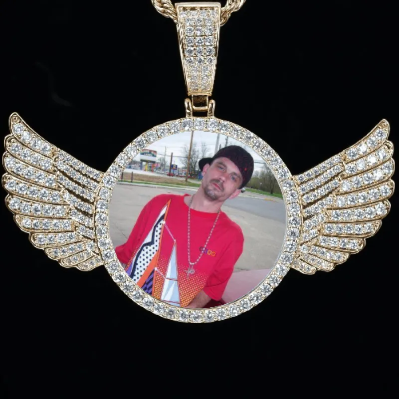 CUSTOM PICTURE PENDANT STYLE-4 sold by The GUU Shop