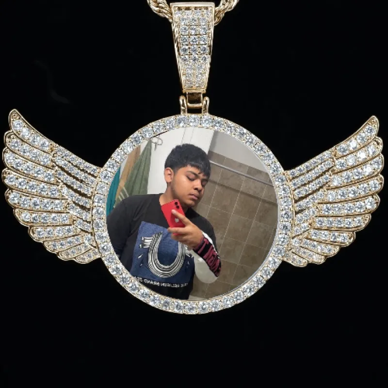 CUSTOM PICTURE PENDANT STYLE-4 sold by The GUU Shop