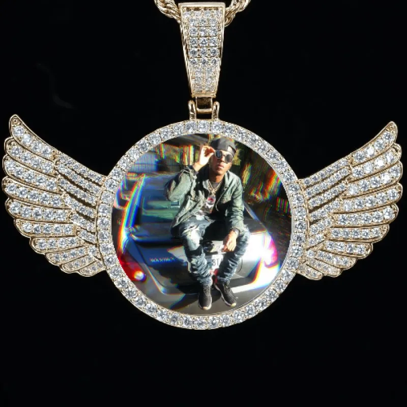 CUSTOM PICTURE PENDANT STYLE-4 sold by The GUU Shop