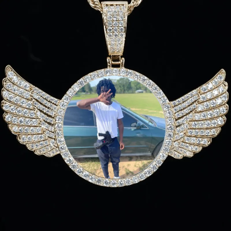 CUSTOM PICTURE PENDANT STYLE-4 sold by The GUU Shop