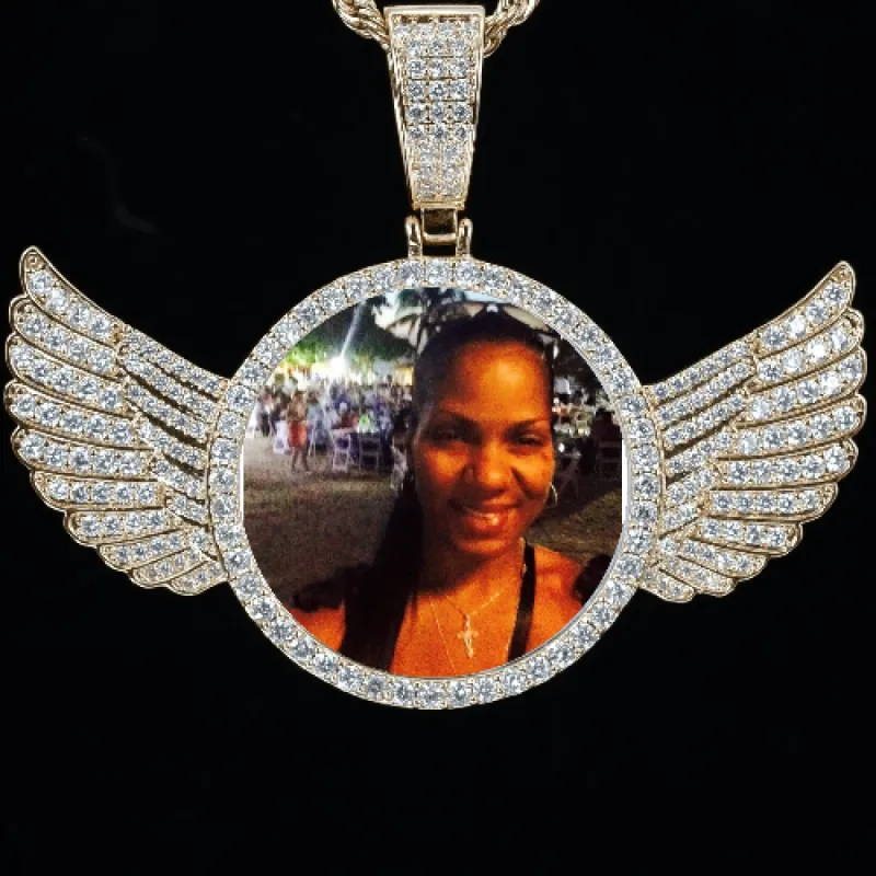 CUSTOM PICTURE PENDANT STYLE-4 sold by The GUU Shop