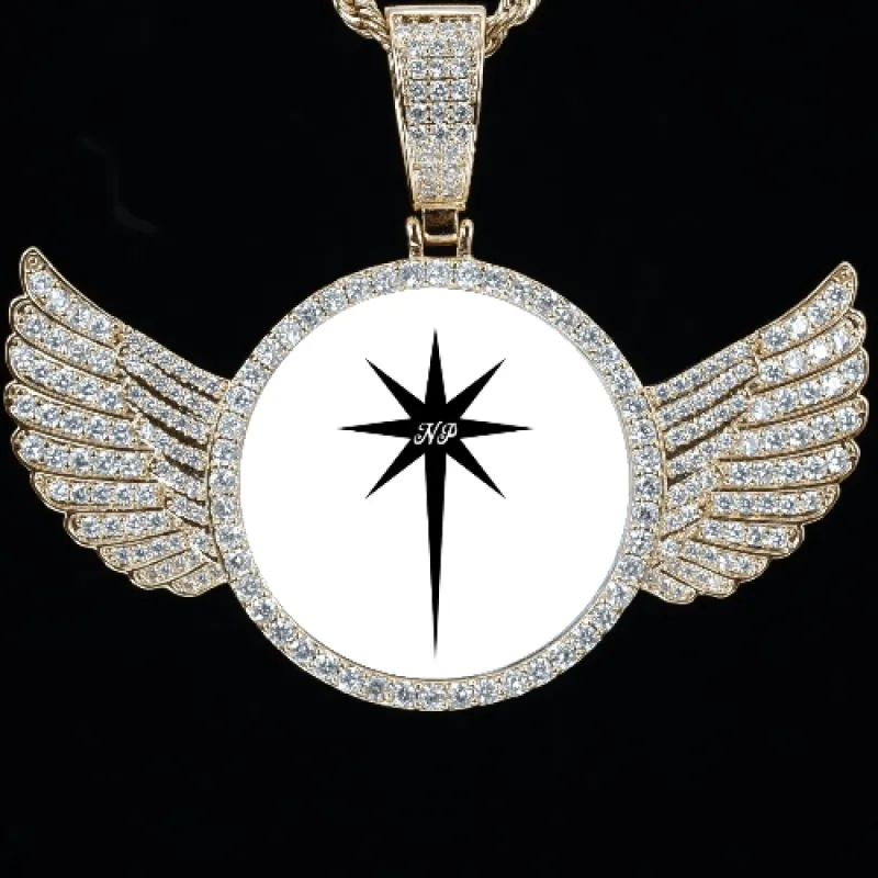 CUSTOM PICTURE PENDANT STYLE-4 sold by The GUU Shop