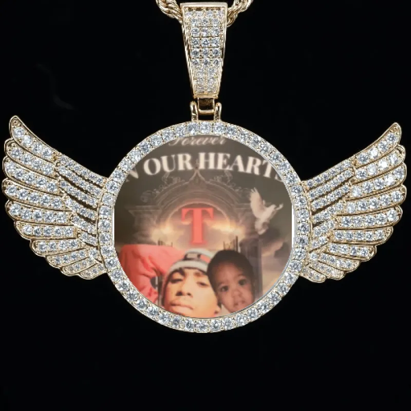 CUSTOM PICTURE PENDANT STYLE-4 sold by The GUU Shop