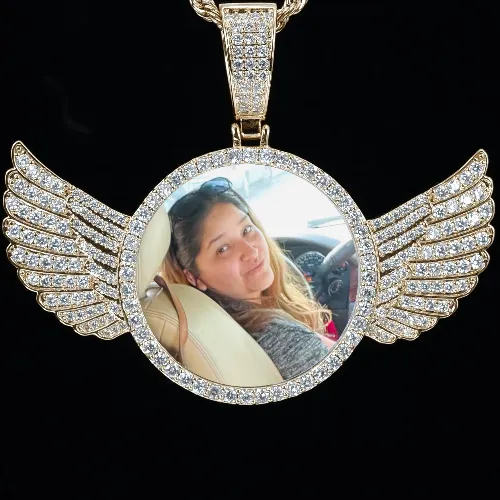 CUSTOM PICTURE PENDANT STYLE-4 sold by The GUU Shop