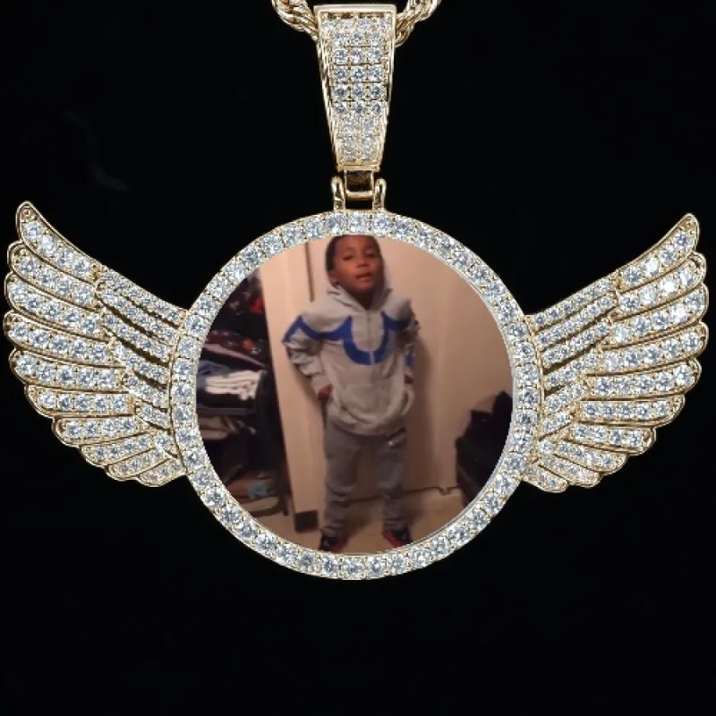 CUSTOM PICTURE PENDANT STYLE-4 sold by The GUU Shop