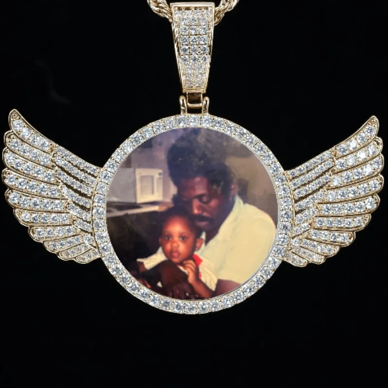 CUSTOM PICTURE PENDANT STYLE-4 sold by The GUU Shop