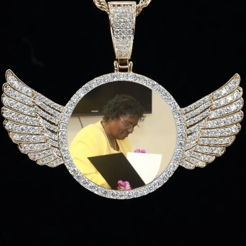 CUSTOM PICTURE PENDANT STYLE-4 sold by The GUU Shop