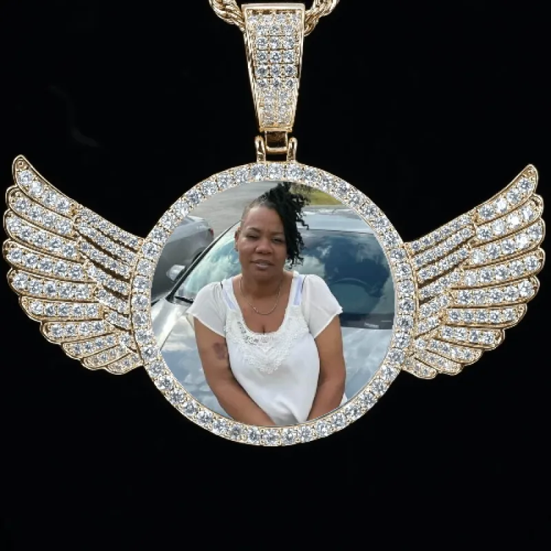 CUSTOM PICTURE PENDANT STYLE-4 sold by The GUU Shop