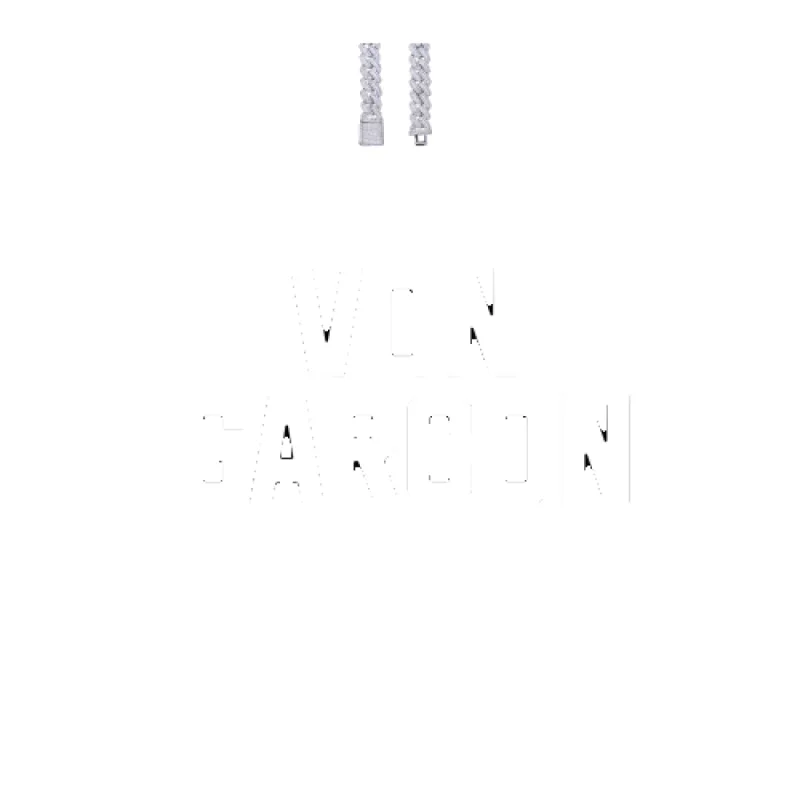 Custom Letters Baguette Two Layer Necklace sold by The GUU Shop