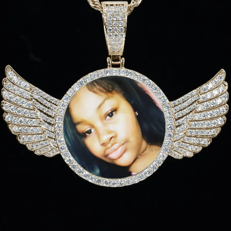 CUSTOM PICTURE PENDANT STYLE-4 sold by The GUU Shop