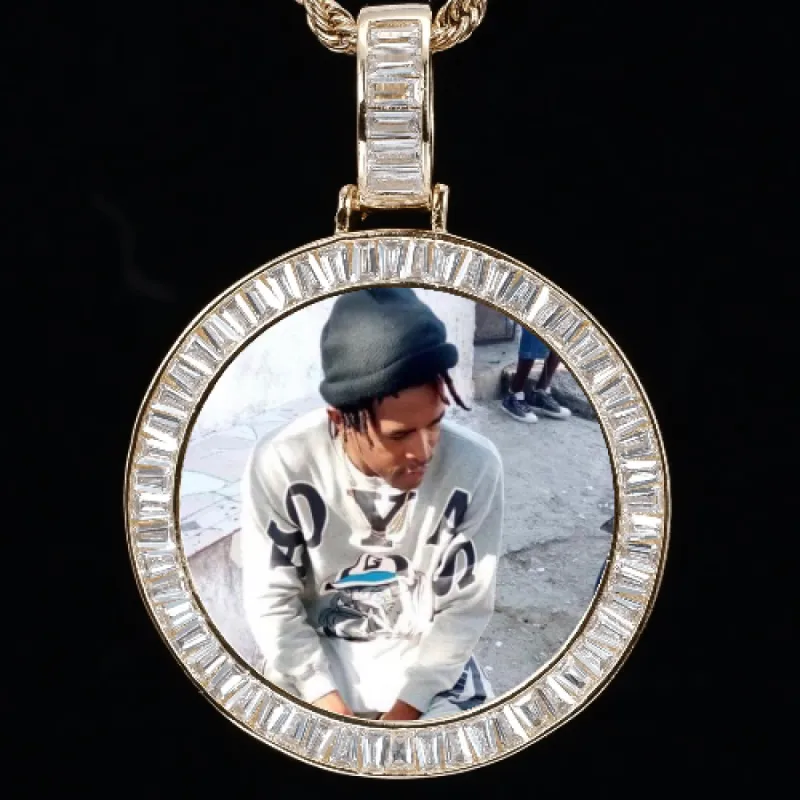 CUSTOM PICTURE PENDANT STYLE-2 sold by The GUU Shop