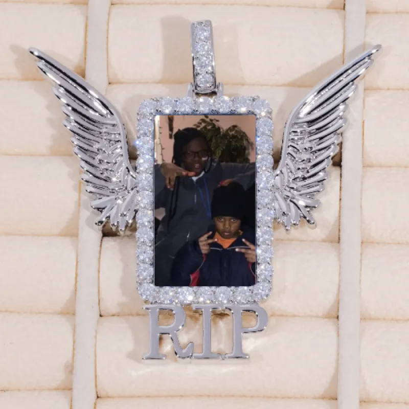 RIP WING 3D CUSTOM PICTURE PENDANT made by The GUU Shop