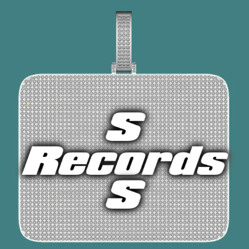 CUSTOM LETTER NECKLACE 3D BIG SQUARE sold by The GUU Shop