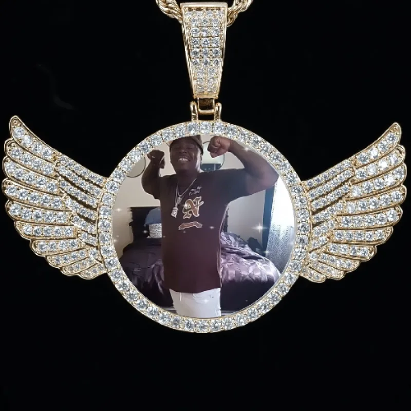 CUSTOM PICTURE PENDANT STYLE-4 sold by The GUU Shop