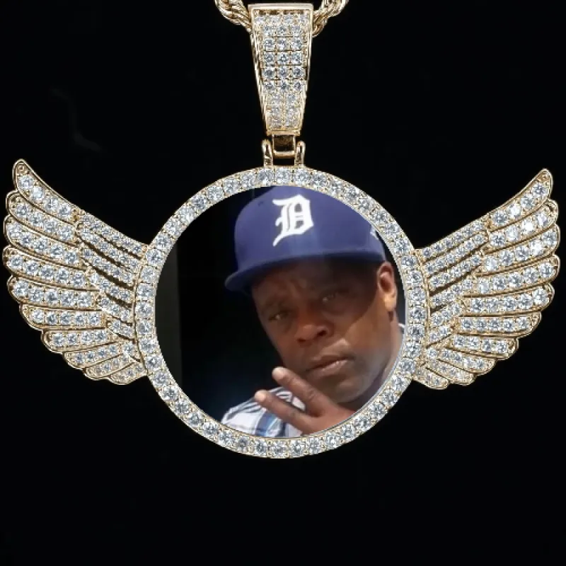 CUSTOM PICTURE PENDANT STYLE-4 sold by The GUU Shop