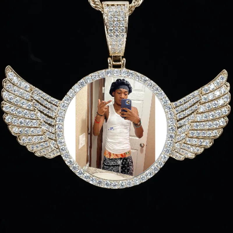 CUSTOM PICTURE PENDANT STYLE-4 sold by The GUU Shop