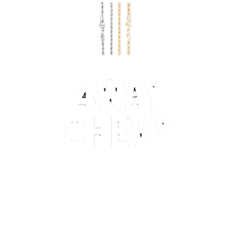 Custom Letters Baguette Two Layer Necklace sold by The GUU Shop