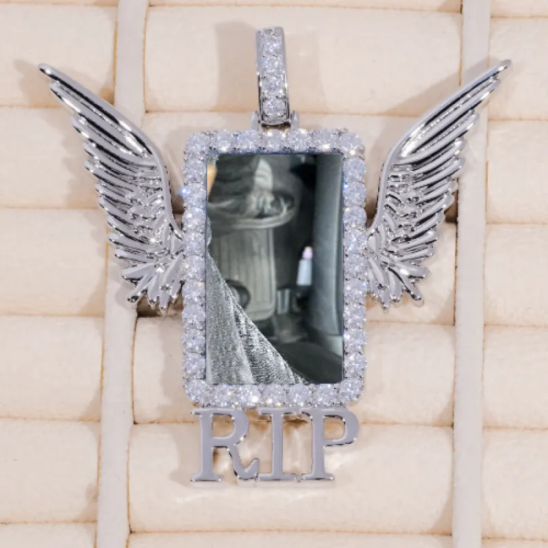 RIP WING 3D CUSTOM PICTURE PENDANT sold by The GUU Shop