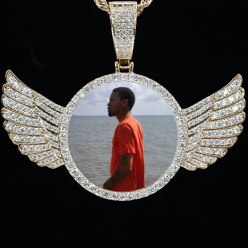 CUSTOM PICTURE PENDANT STYLE-4 sold by The GUU Shop